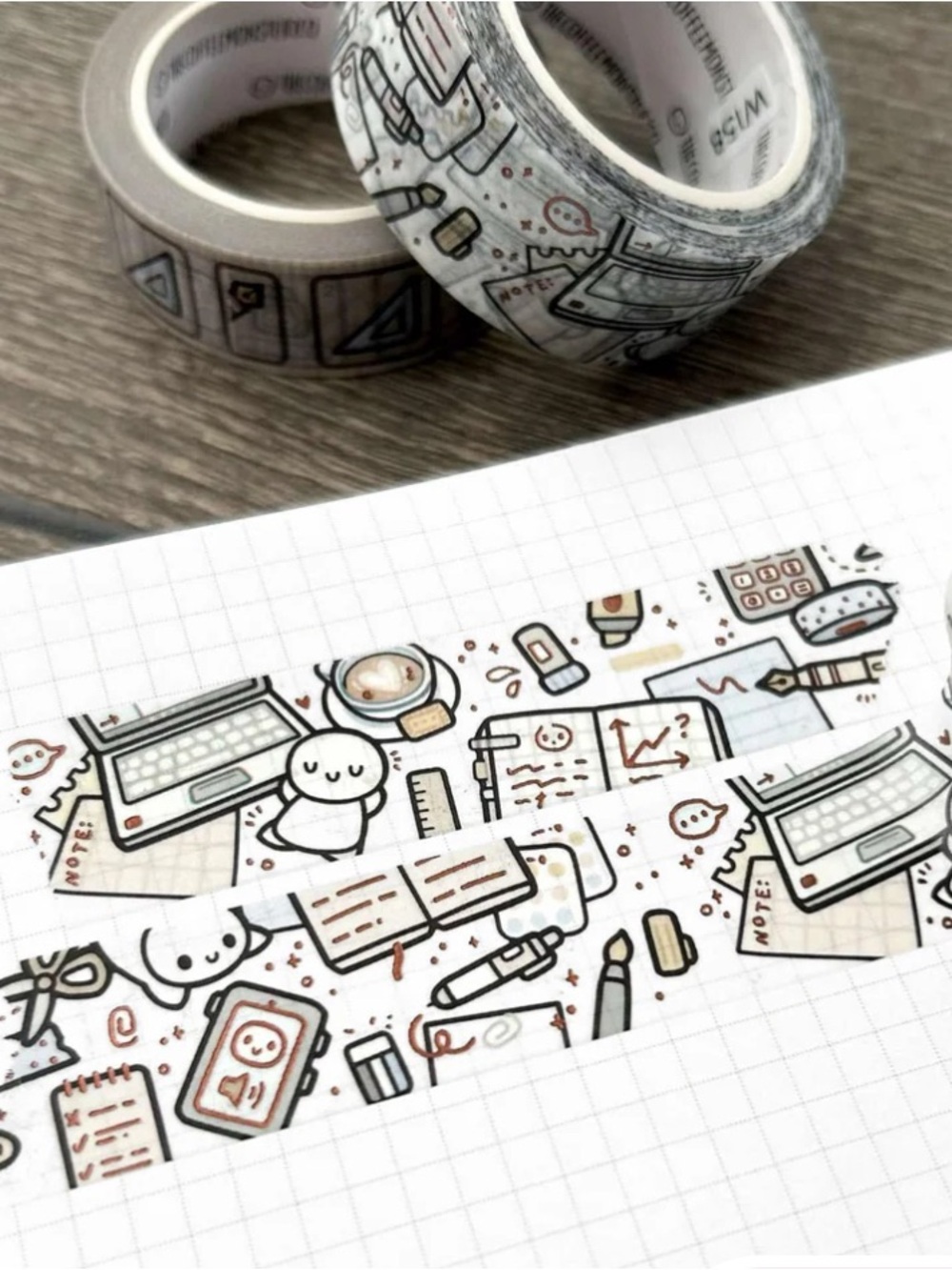 The Coffee Monsterz Co Tabletop Treasures Washi